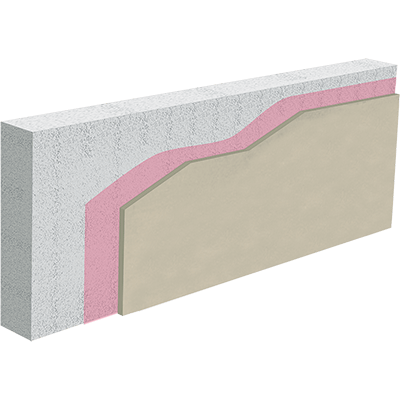 Sádrová omítka na beton